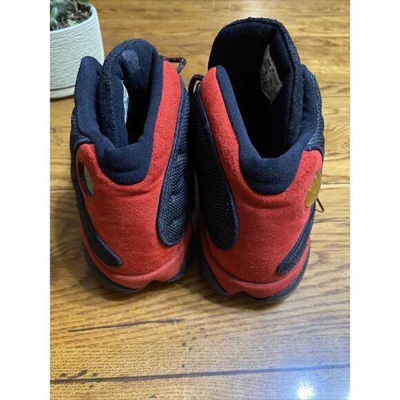 Rare Hard To Find 1997 OG Bred Air Jordan 13 Sz 10.5 Black/Red Vintage Pre-Owned - Picture 3 of 12